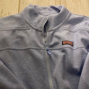 Vineyard vines zip up performance material jacket
